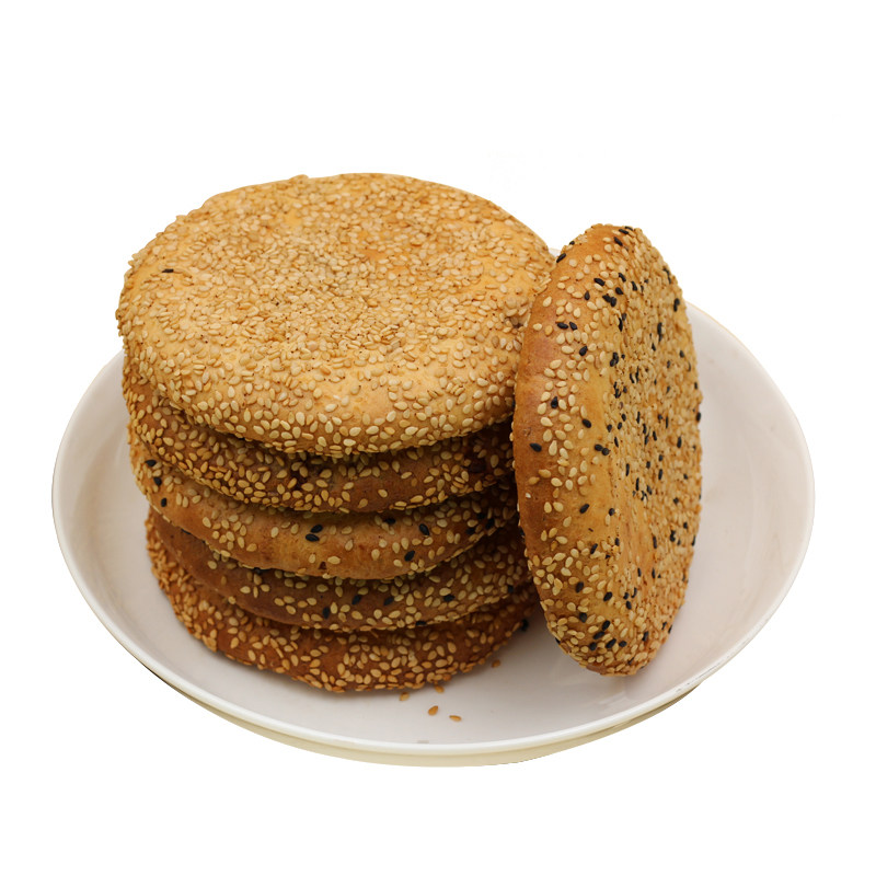 乐至特产四川传统老式休闲网红零食双麻酥手工香酥芝麻饼糕点月饼