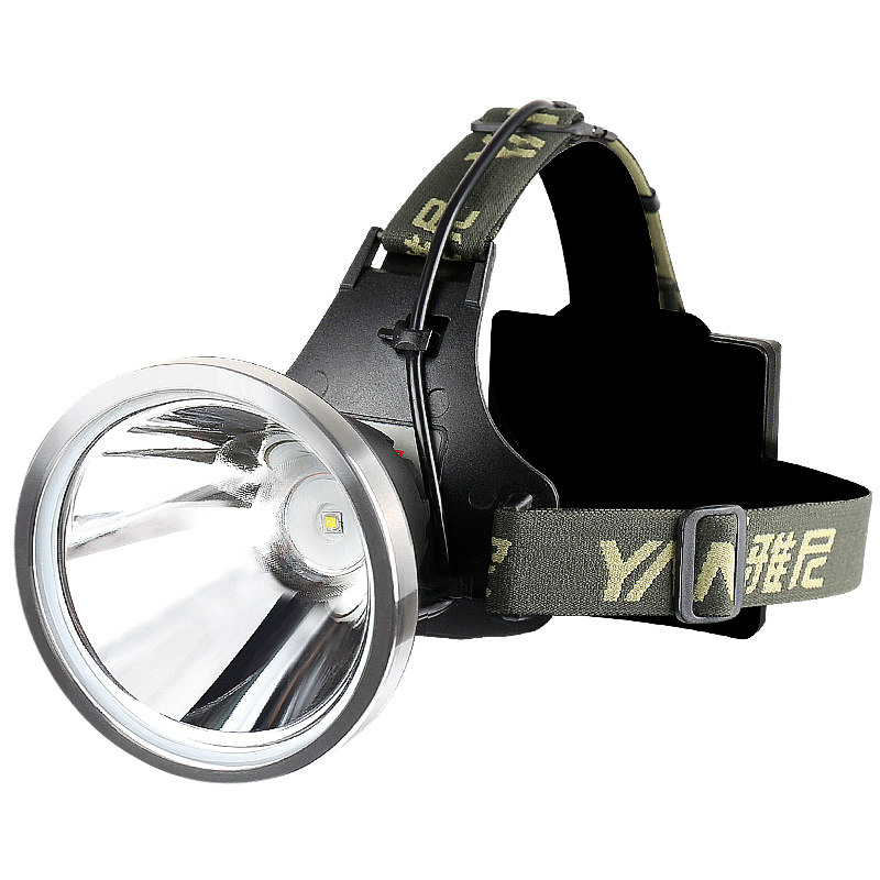 雅尼强光头灯充电超亮头戴式电筒进口大功率户外锂电超长续航矿灯