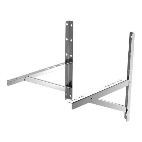 5p2匹3匹不锈钢加厚通用格力美的空调外机支架