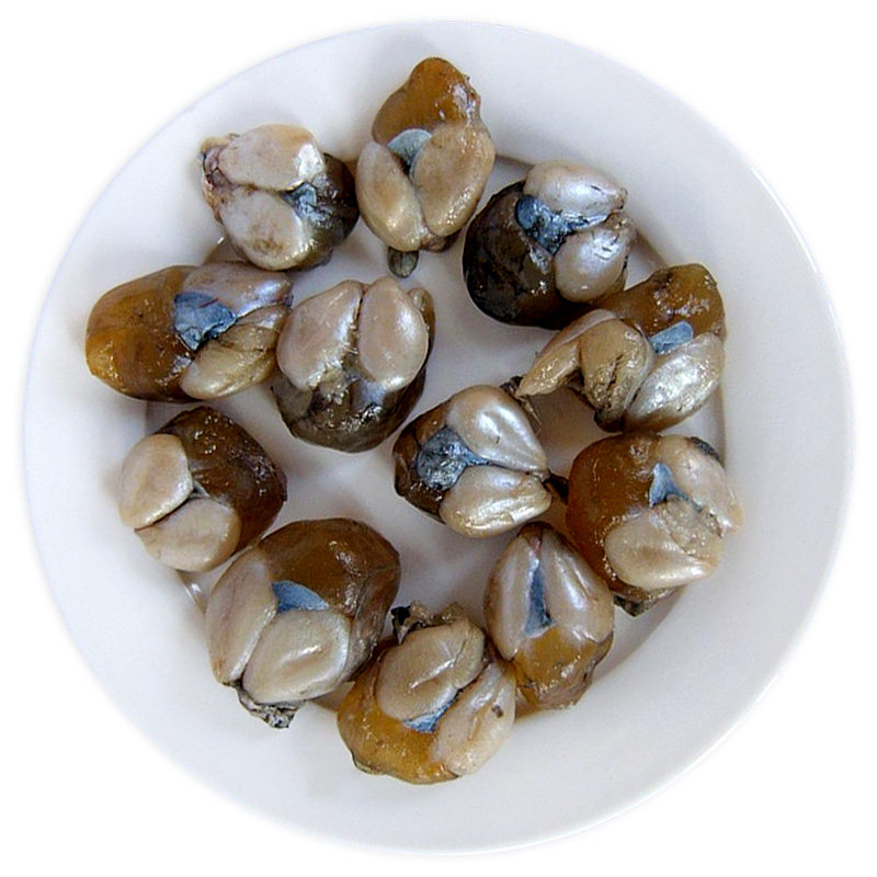 东海野生墨鱼蛋500g 小乌贼蛋目鱼蛋带膏黄 宁波新鲜腌制海鲜包邮