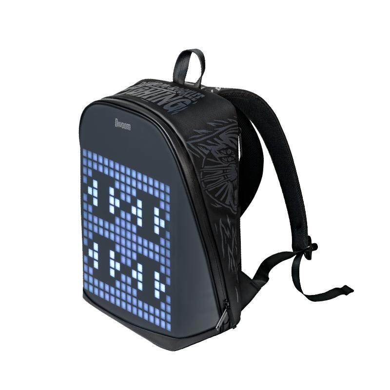 Divoom点音Pixoo-Backpack-S像素包儿童双肩包小学生书包背包礼物