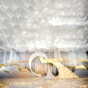 婚礼道具云朵图片