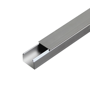 铝线槽 明装美化50*30加厚铝合金线槽金属线槽 隐形布线槽桥架