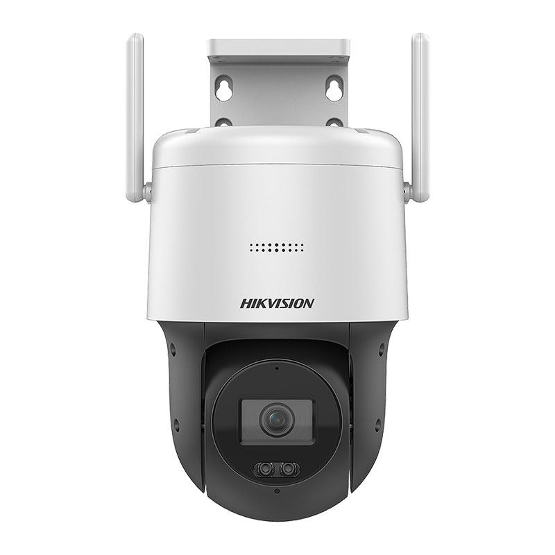 海康威视400万360度全景球机4g监控摄像头语音对讲无线太阳能供电