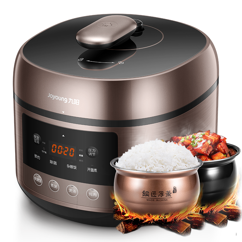 九阳一机双胆家用智能电压力锅6l