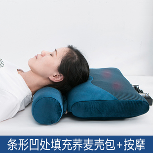 决明子枕头护颈椎助睡眠男保健颈椎专用睡觉硬颈枕单人颈椎枕夏季