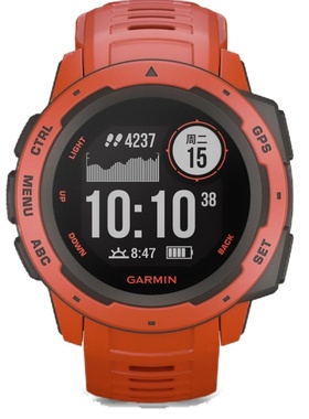 garmin instinct本能太阳能血氧手表