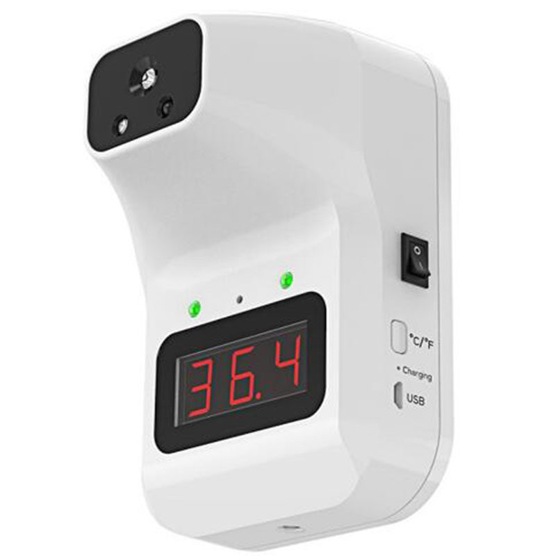 测温仪立式红外线语音测体温仪器全自动额温枪商体温检测仪一体机