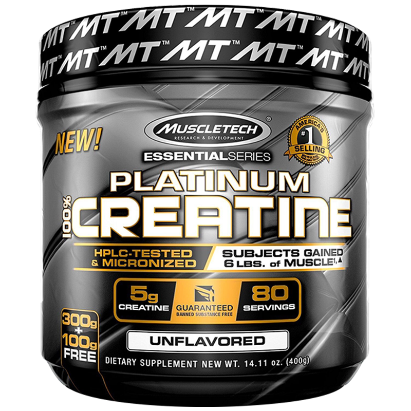 muscletech肌肉科技一水肌酸肌酸爆发力耐力非bcaa氮泵运动补剂粉