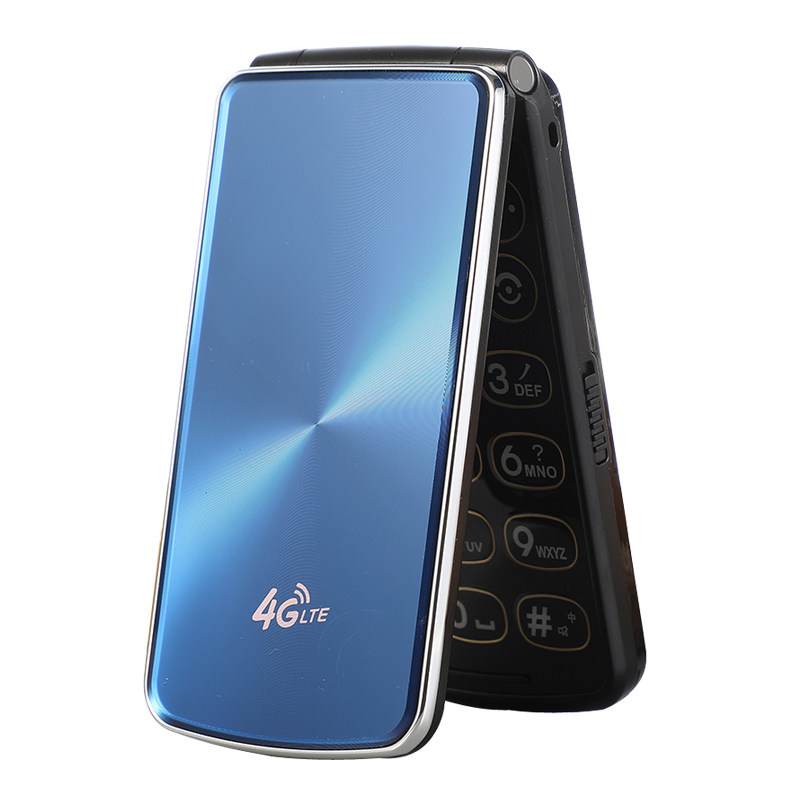 移动联通电信4g版翻盖老人手机男女款大声老年手机超长待机全网通