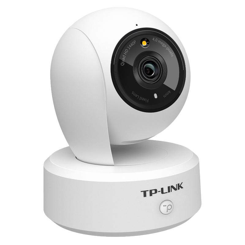 tplink摄像头2.5k室内云台400万全彩360度无死角家用手机远程监控