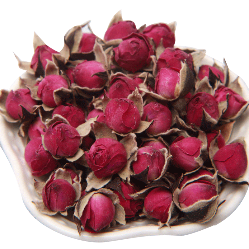 正品纯云南金边玫瑰花天然干玫瑰茶非平阴玫瑰花茶简约小包装