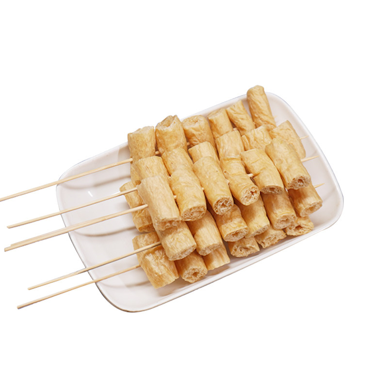 素豆肠干豆肠串150串豆棍豆棒火锅串关东煮串人造素肉素豆肠干货