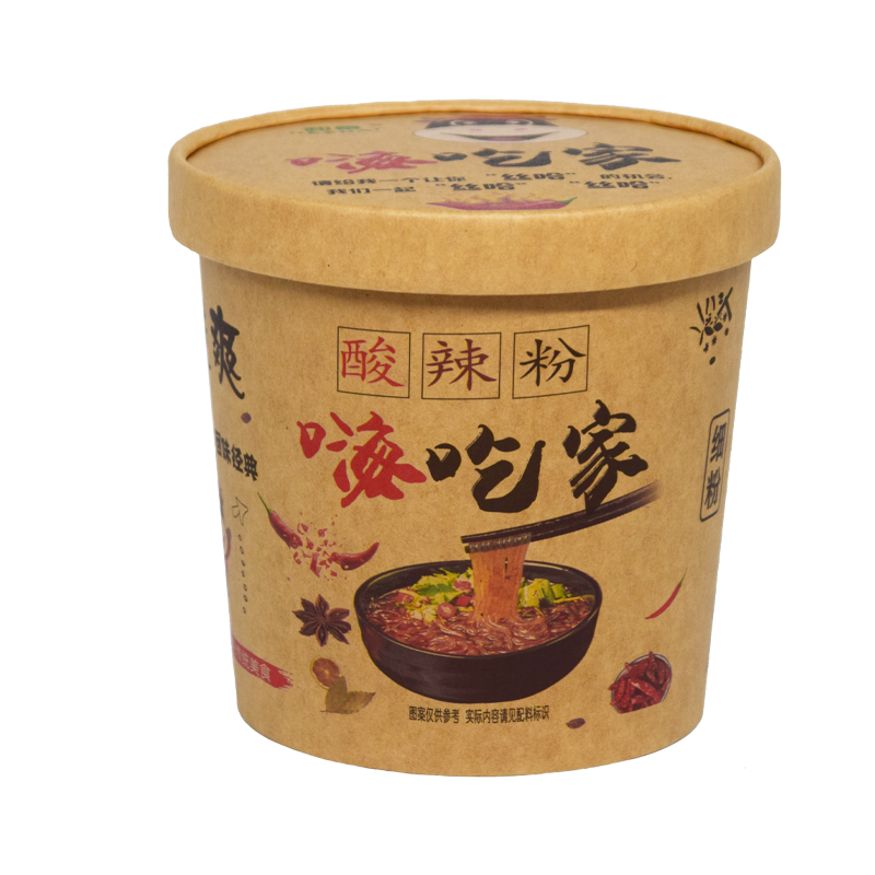 正品嗨吃家酸辣粉6桶正宗重庆红薯粉条 描述:正宗重庆红薯粉酸辣粉,真