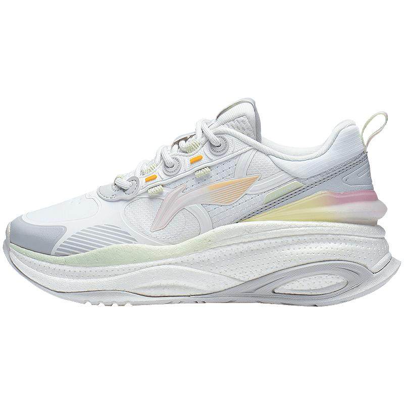 李宁休闲鞋女鞋2022新款超越5女士复古老爹鞋女秋冬季经典运动鞋