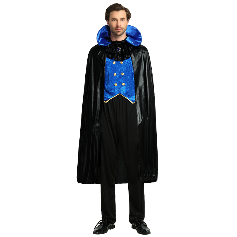 万圣节服装成人男款演出服邪恶撒旦使者鬼衣死神吸血鬼恶魔鬼服装