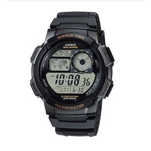 卡西欧casioae-1100wd-1a多功能防水户外运动百搭数字手表日韩腕表