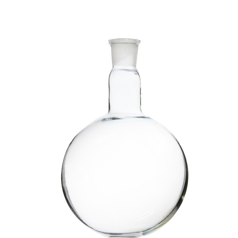 圆底烧瓶 磨砂单口烧瓶圆形玻璃瓶100ml 250ml 500ml圆底烧瓶 初中