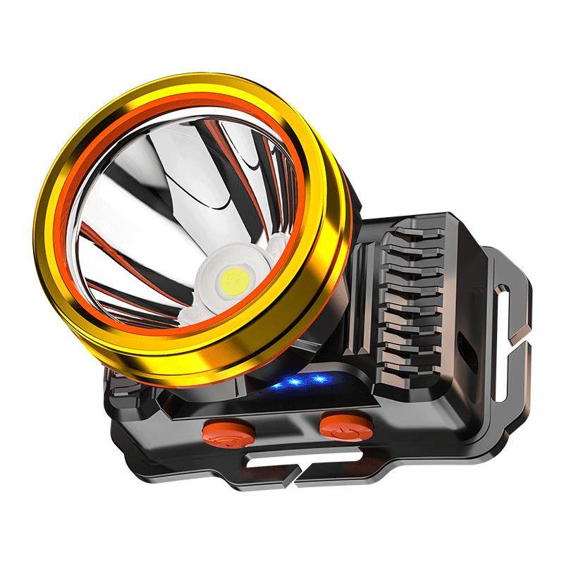 夜钓鱼头灯强光充电超亮头戴式疝气超长续航手电筒矿灯轻小号专用