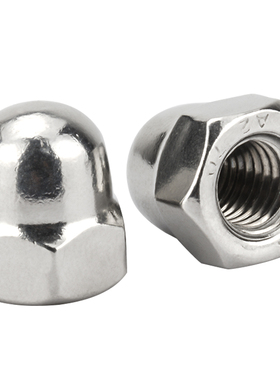 不锈钢盖形螺母帽304盖型装饰螺帽盖螺丝帽m3m4m5m6m8m10m12m14