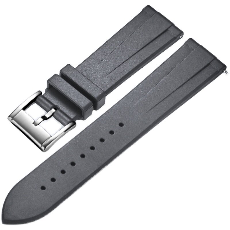 代用华为gt2表带 智能watchgt2手表带橡胶弧口原装防水雅致尊享版