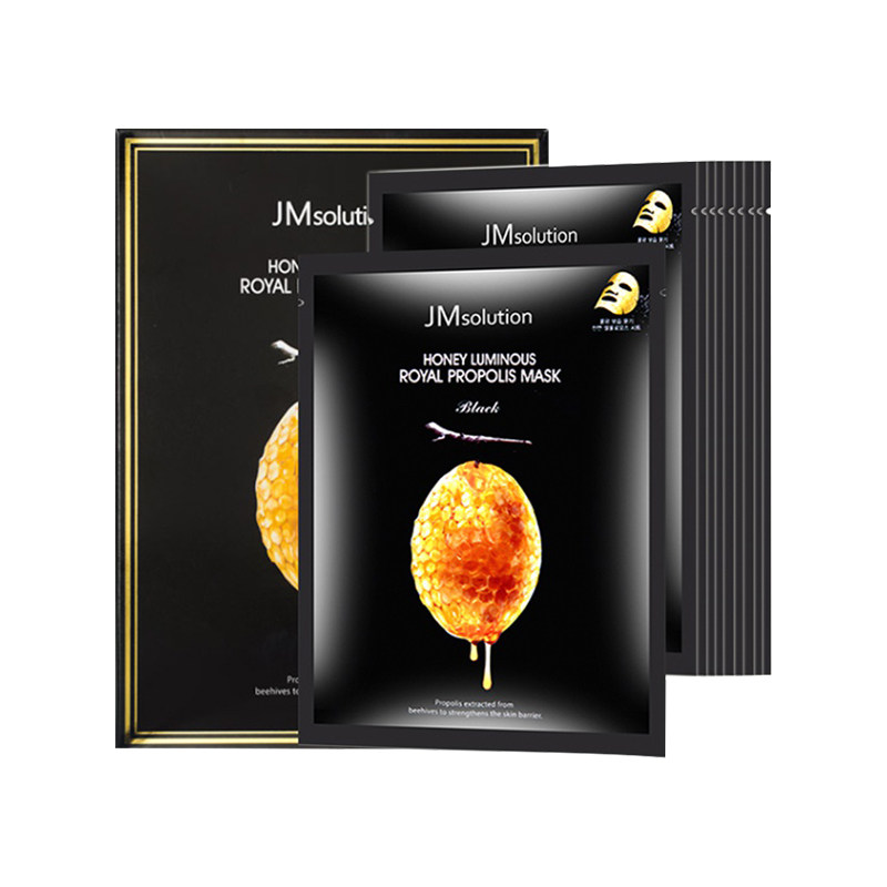 jm肌司研莹润蜂胶面膜30ml*10片韩国jm水光蜂蜜面膜 补水保湿 - 阿里