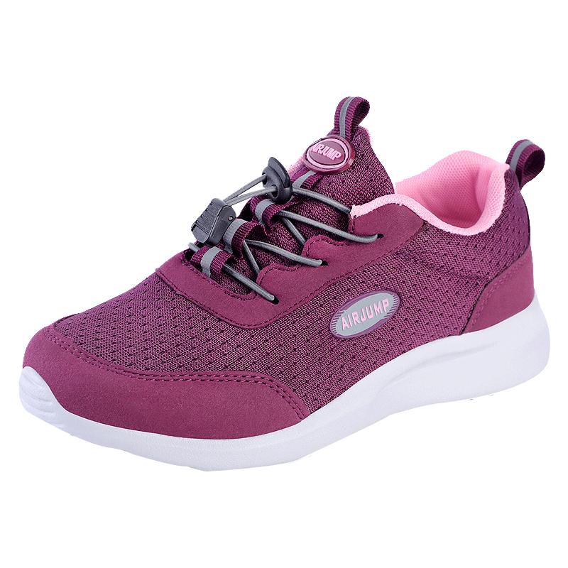 爱健步老人鞋女网面鞋正品妈妈鞋春夏款软底防滑透气中老年健步鞋