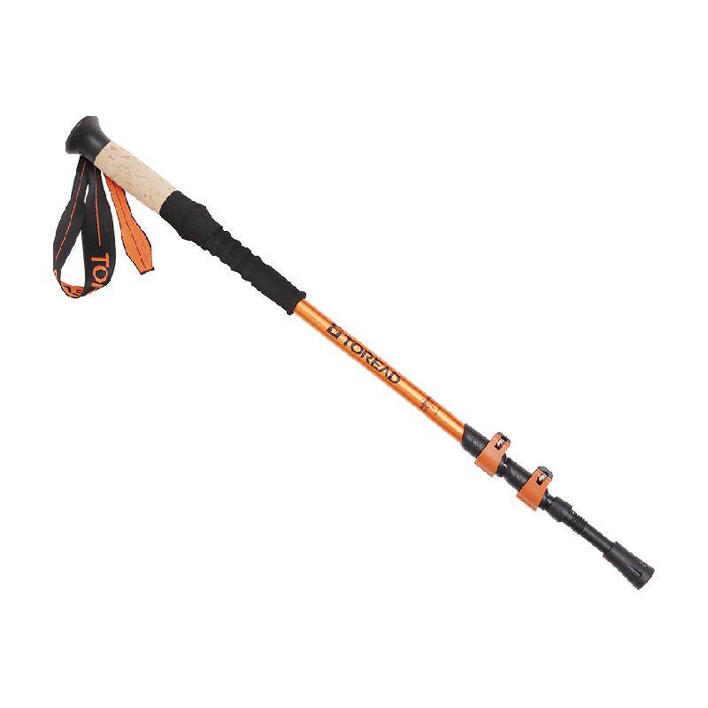 探路者登山杖手杖轻量铝合金伸缩拐杖专业户外徒步登山装备爬山棍