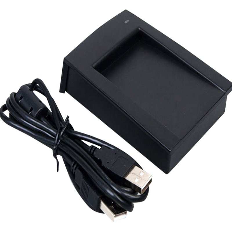 zkteco读卡器cr10m/cr10e发卡器考勤机消费机可识别id卡ic卡 - zkteco