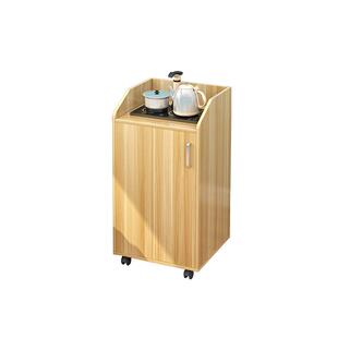 小柜子夹缝茶桌板式餐边柜简易矮柜客厅茶水柜带轮墙