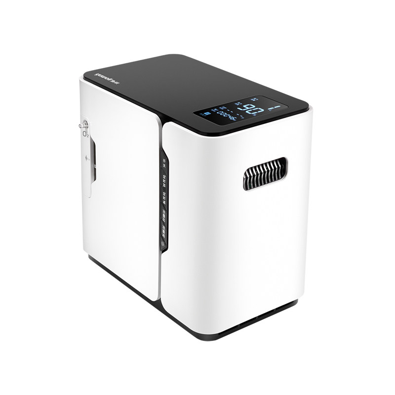 鱼跃制氧机家用老人吸氧机孕妇吸氧老人家用高原小型便携式氧气机多图