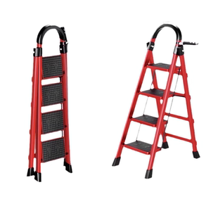 梯子家用人字梯折叠伸缩加厚加粗室内楼梯超稳多功能小型轻便爬梯