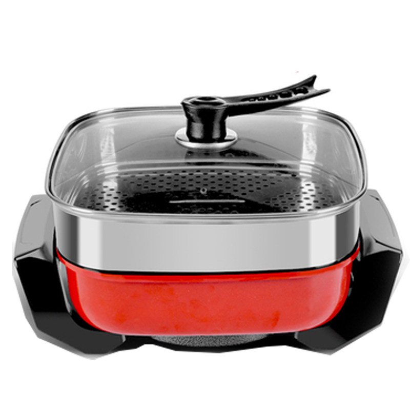 万能多用插电锅煮饭烧菜炒锅炒菜一人一锅3小型4-5-6-7-8人小火锅