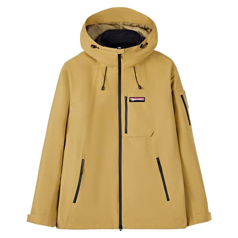 [王俊凯同款]骆驼户外冲锋衣女三合一外套2025秋季进藏登山服男