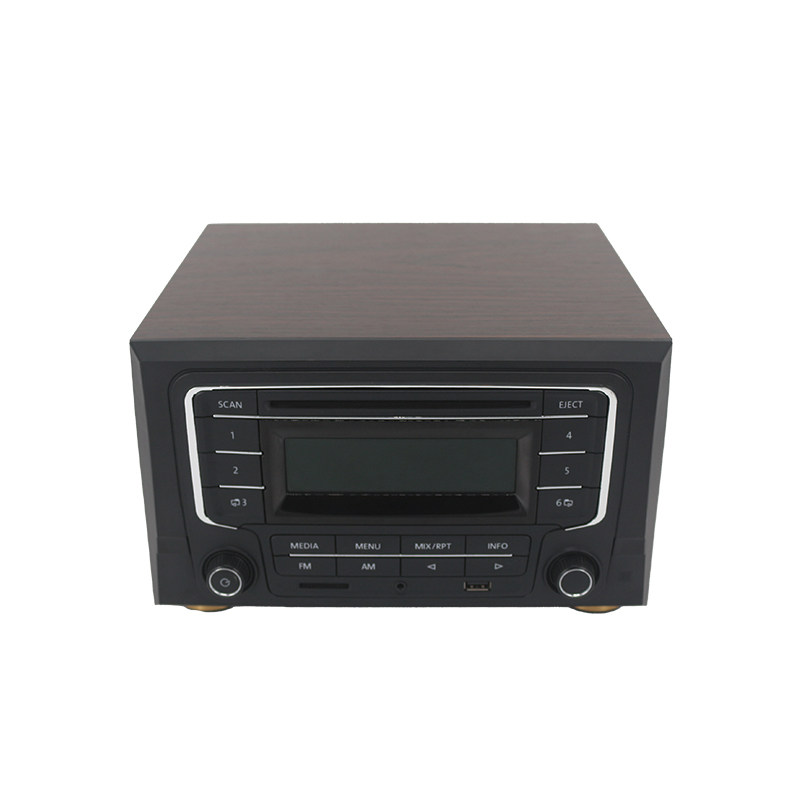 大众捷达桑塔纳朗逸高尔夫途观宝来原车cd车机车载改装家用机箱