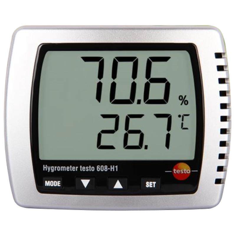 德图testo608h1温湿度计高精度精准室内家用挂式电子显示器湿度表
