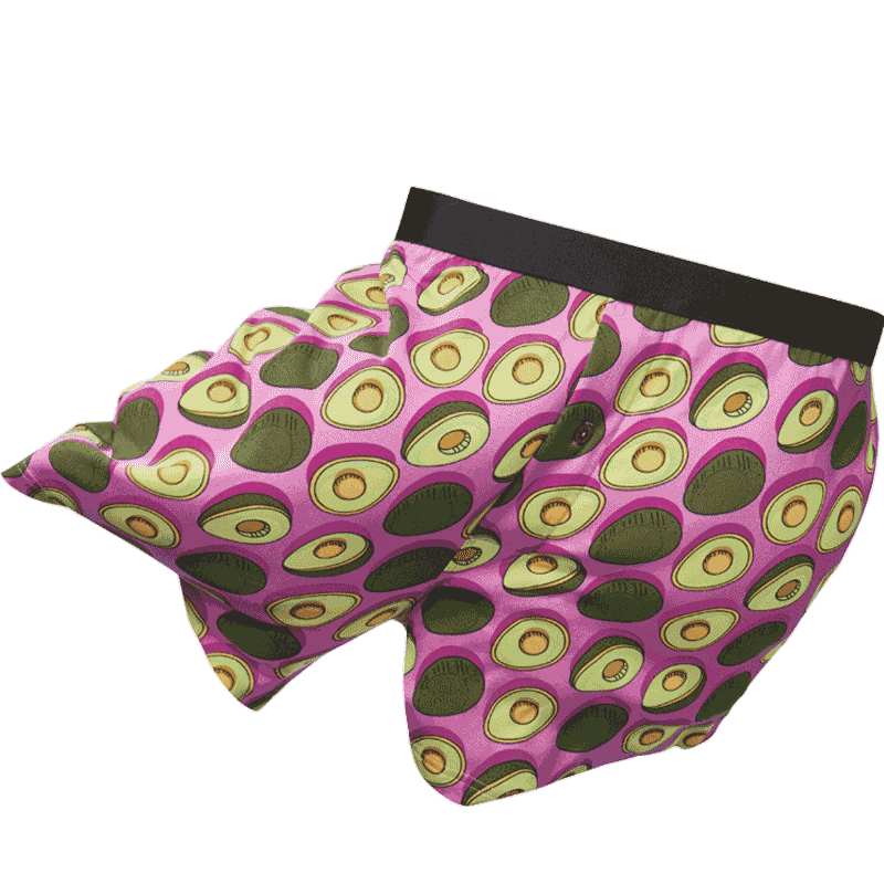 briefs and me牛油果三角裤大码内裤女款冰丝感无痕四角男士内衣