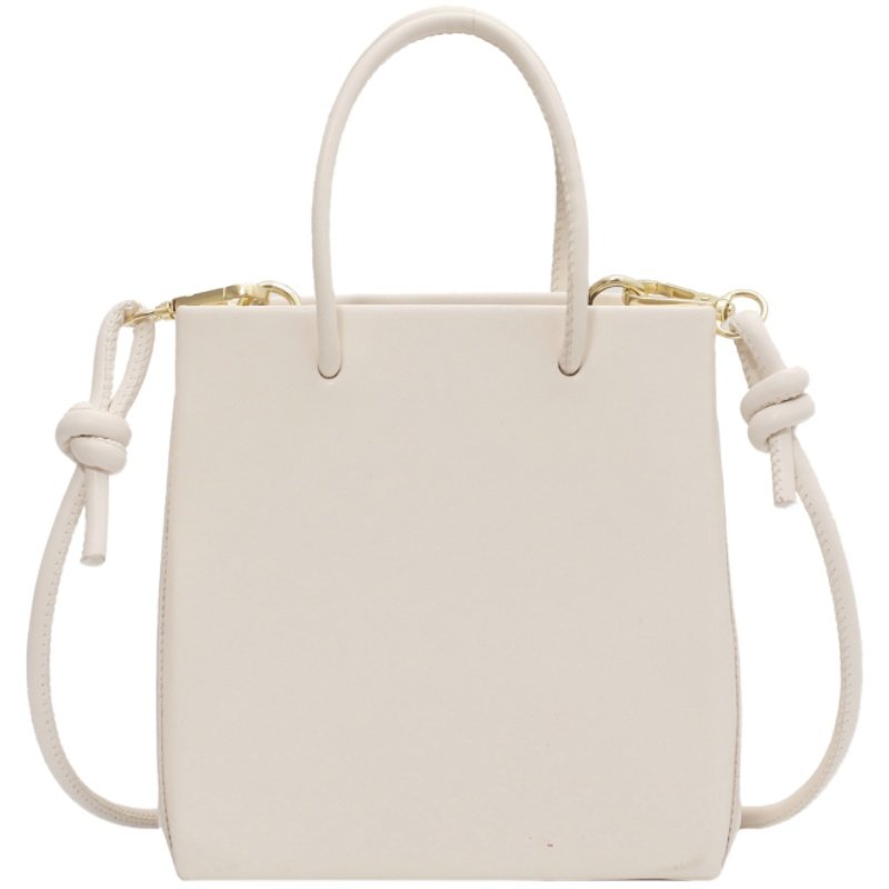 白色超火包包女2021新款潮韩版时尚手提托特包洋气百搭单肩斜挎包