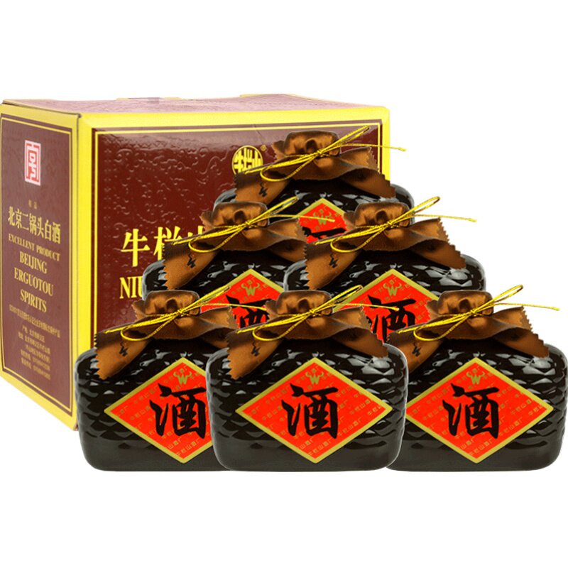 北京牛栏山二锅头精品15清香型52度500ml6瓶装白酒整箱
