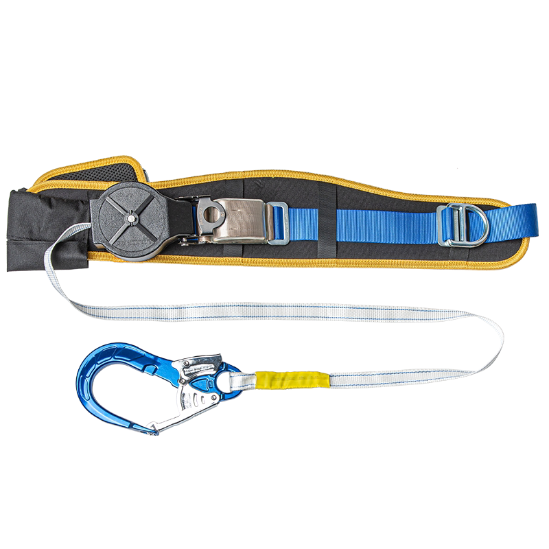 坎乐单腰速差式安全带高空作业防坠落套装工地户外施工电工保险带