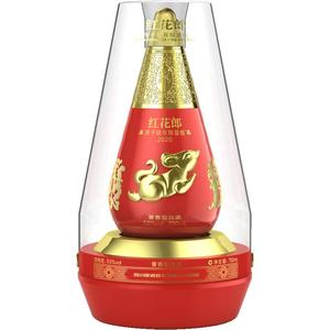 [限量收藏]郎酒 红花郎2020庚子鼠年生肖酒 53度酱香型白酒 750mL
