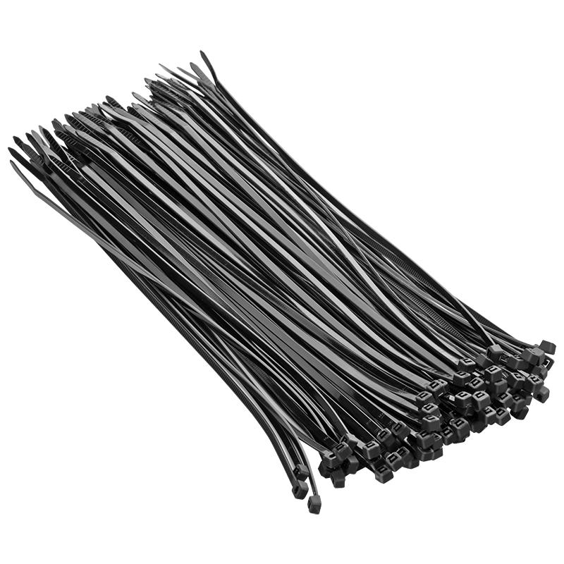 扎带尼龙塑料拉紧器高强度批发捆绑扎线固定扣勒死狗束带自锁式黑