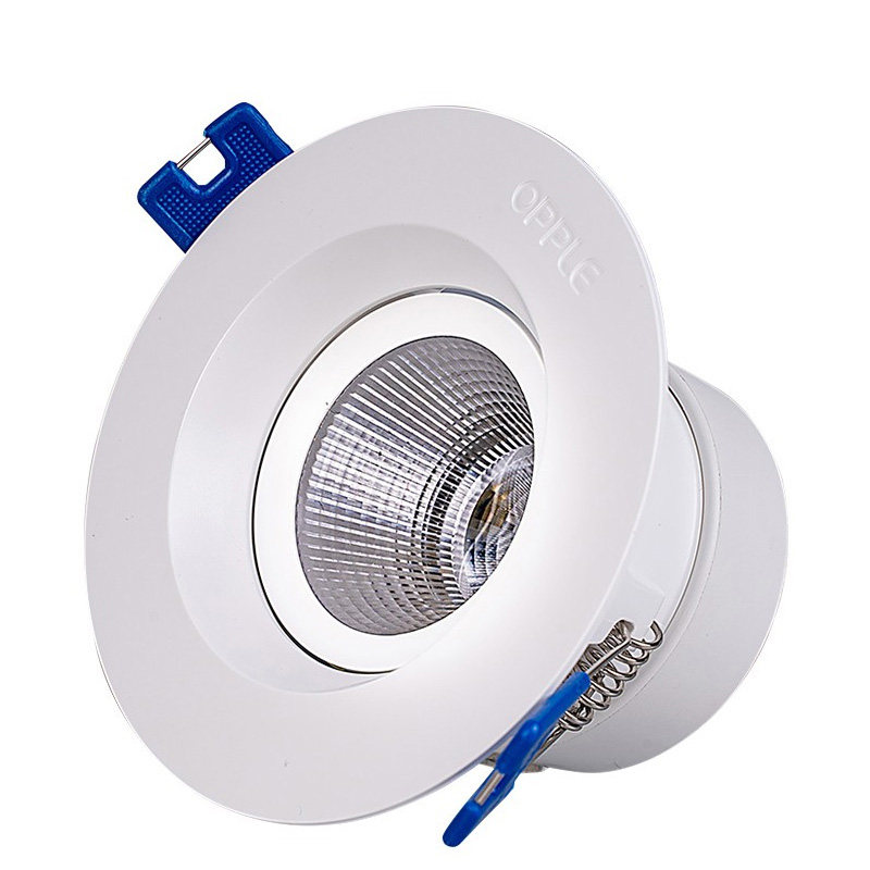 欧普照明led筒射灯客厅吊顶灯射灯背景墙灯led吸顶天花灯过道10支