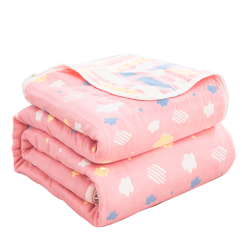 六层纱布毛巾被纯棉婴儿夏凉被子单人双人午睡毯子儿童空调小盖毯