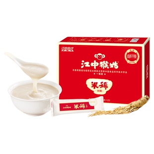 江中猴姑米稀原味米糊15天养胃早餐代猴头菇八珍粉中老年人营养品