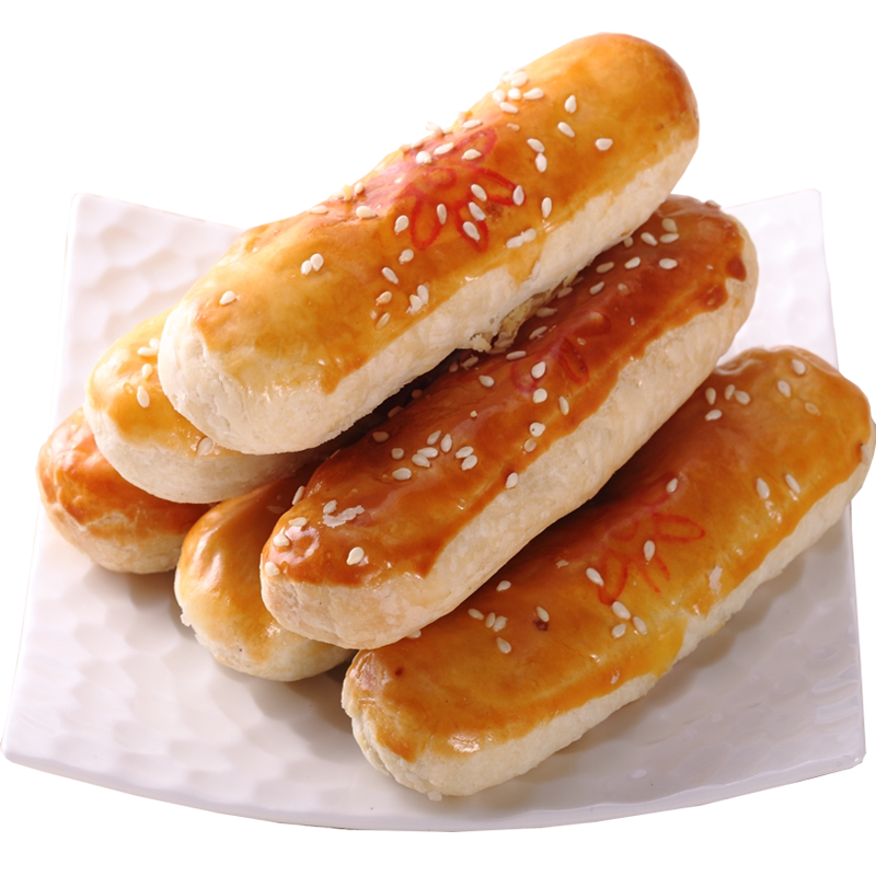 北京特产京隆牛舌饼2kg整箱传统老式酥饼芝麻椒盐酥皮糕点心零食