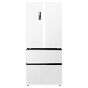 容声509L白色法式多门家用双系统超薄风冷一级变频节能不串味冰箱