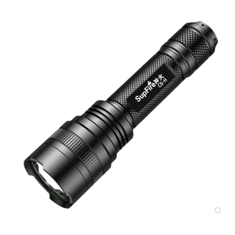 神火手电筒家用户外战术充电式usb爆闪21700强光手电5000米超亮c8