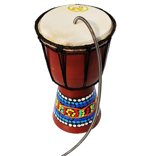 实木雷音筒羊皮雷声音效雷音鼓