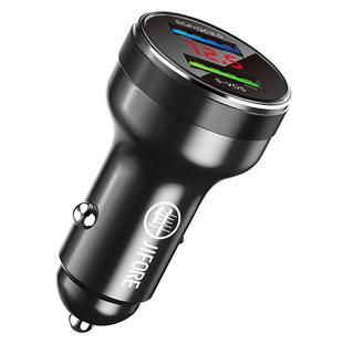 及火超级快充车载充电器适用OPPO华为VIVO手机闪充汽车点烟器插头